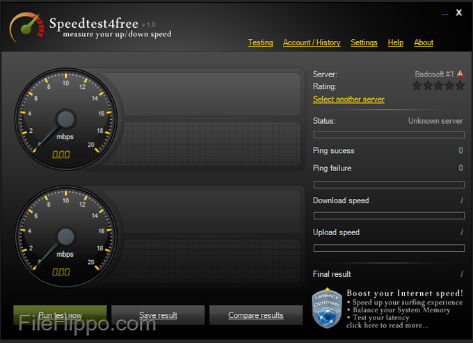 Click Speed Test - Free download and software reviews - CNET Download