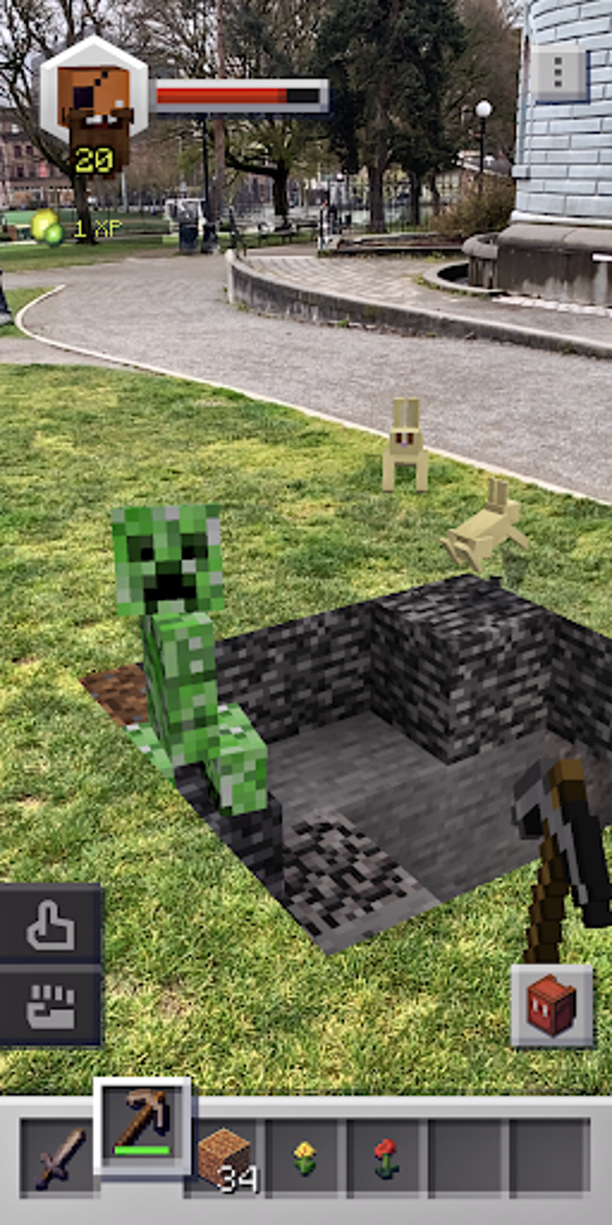 Minecraft ar best sale game