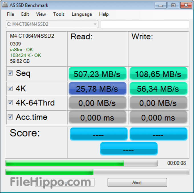 Prelude only grip Download AS SSD Benchmark 2.0.7316.34247 for Windows - Filehippo.com