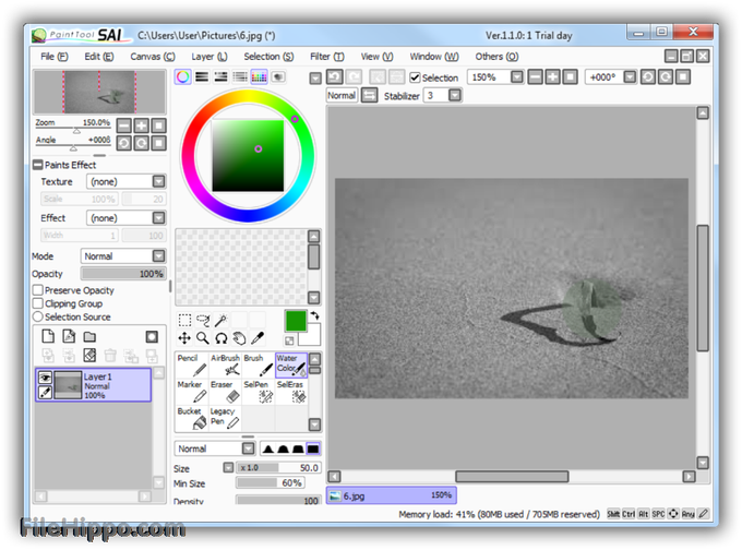 paint tool sai 1.2.5 free