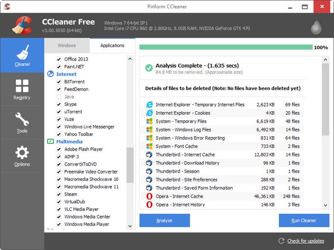 ccleaner free download for windows xp 32 bit full version