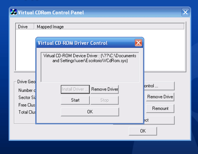 juez escaramuza Posteridad Descargar Virtual CD-ROM Control Panel 2.0.1.1 para Windows - Filehippo.com