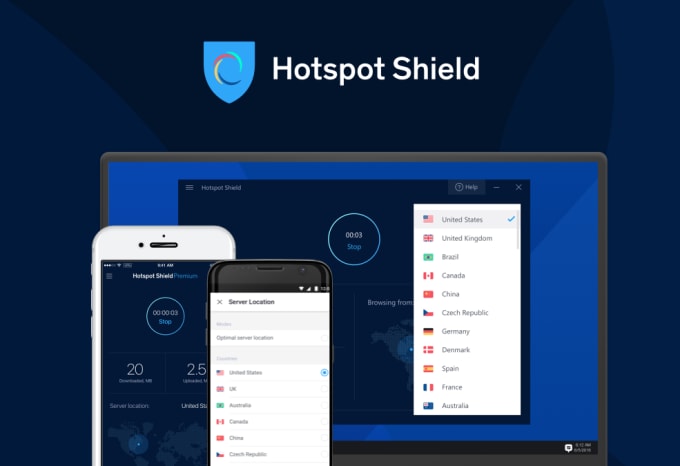 Hotspot Shield vpn Filehippo
