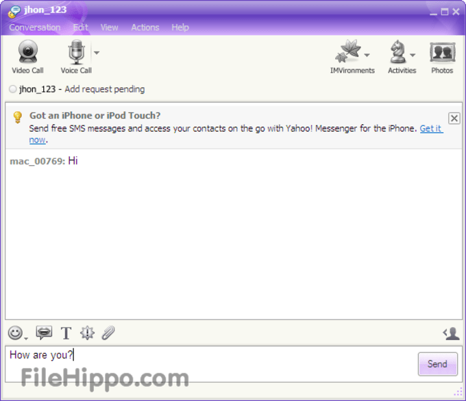 Download Yahoo! Messenger .228 for Windows 