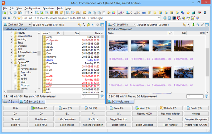 MultiCommander - FileManager for professionals