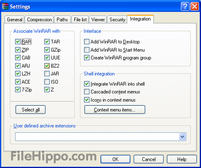 zip winrar free download