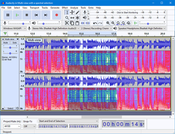 gsnap for audacity 2.0.6