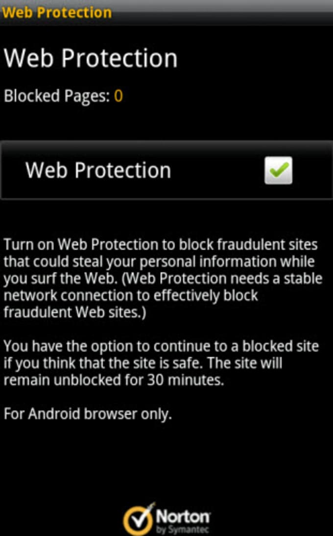 is norton mobile security safe