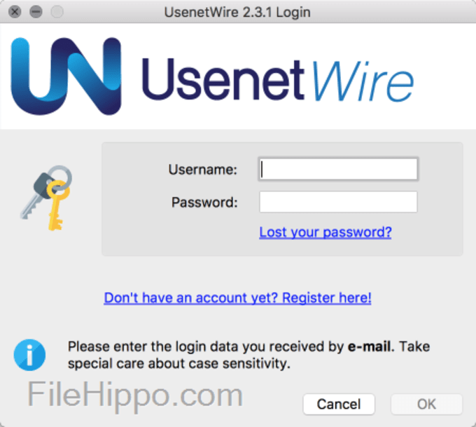 Usenet wire for mac os