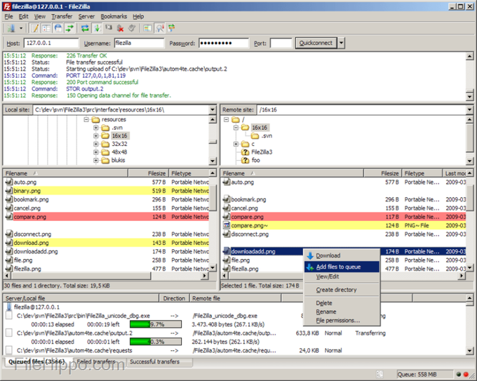 filezilla old version