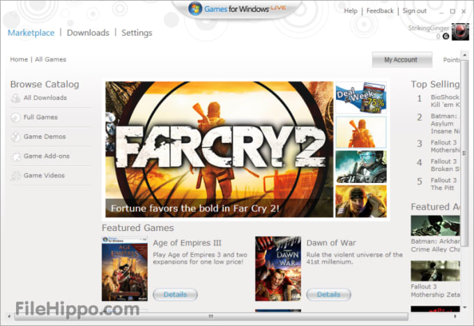 games for windows marketplace for mac