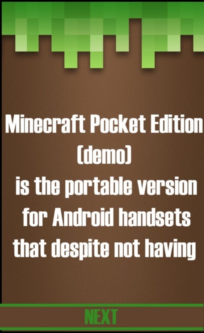 Minecraft pocket edition 2