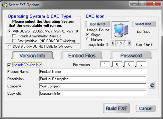 trampa paquete abajo Descargar Advanced Bat To Exe Converter 4.23 para Windows - Filehippo.com