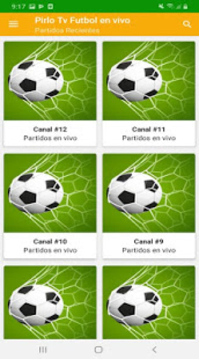 Descargar Pirlo Tv Futbol en vivo APK 4.1 - Filehippo.com