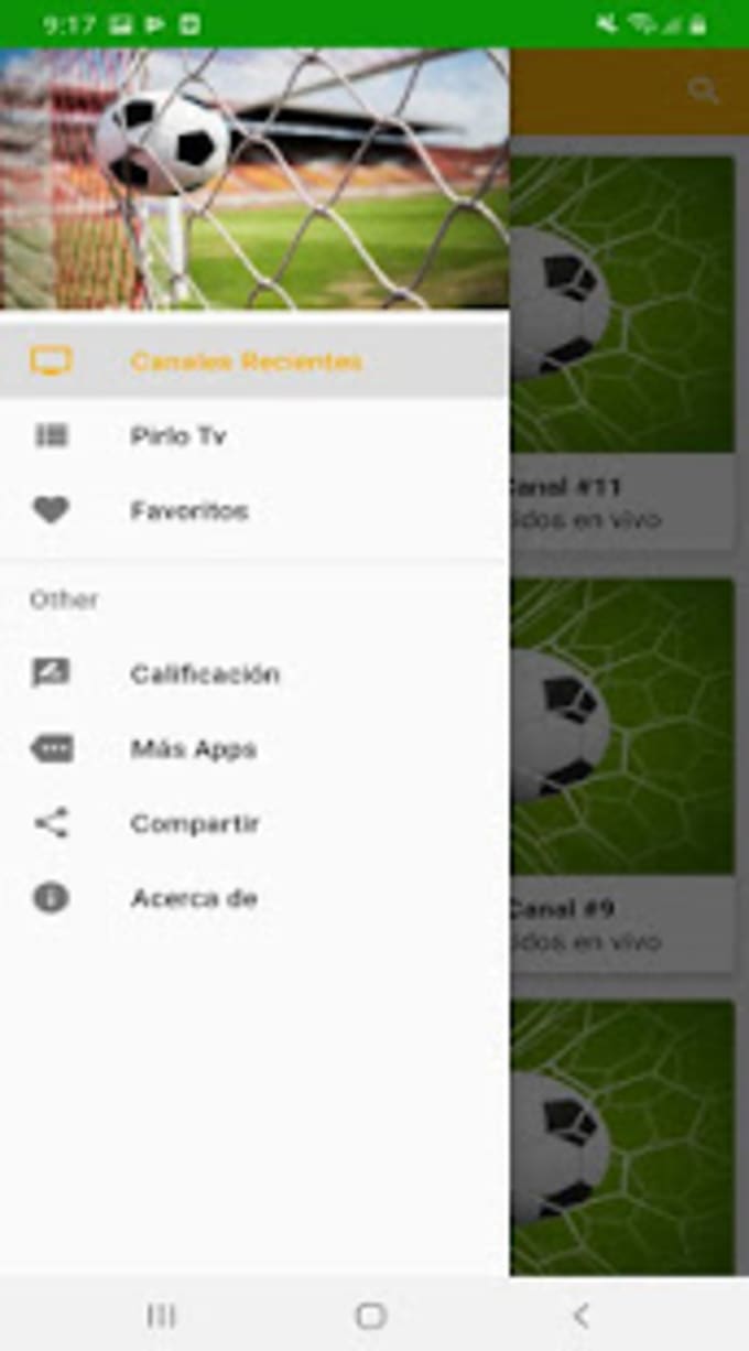 Mujer Distinguir Ideal Descargar Pirlo Tv Futbol en vivo APK 4.1 para Android - Filehippo.com