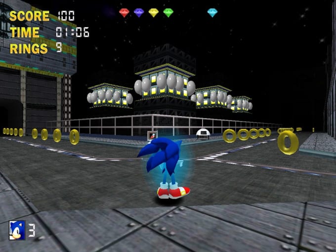 Sonic The Hedgehog 3D v0.3 (Windows) file - Indie DB
