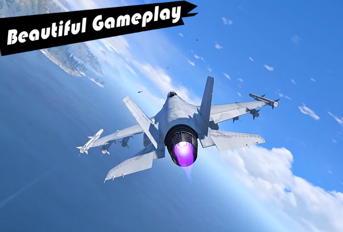 Modern Jet Fighter Games: Aircraft Jet War 2021 APK for Android