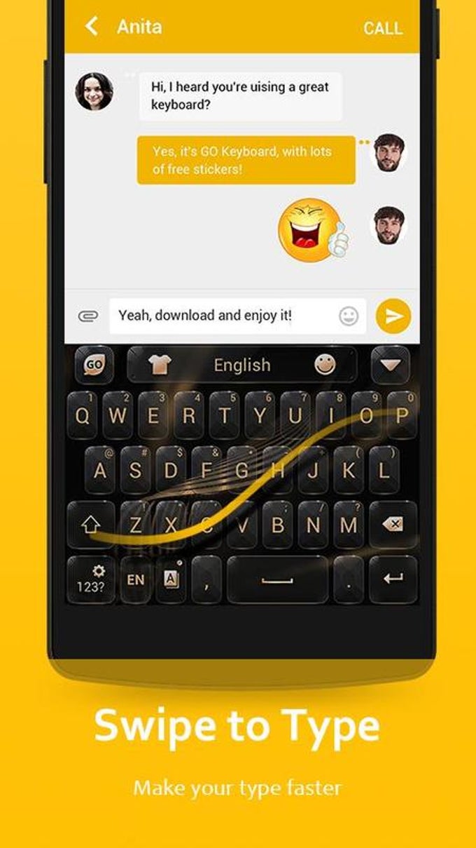 Download GO Keyboard - Cute Emojis Themes and GIFs APK 4.11 for Android -  Filehippo.com