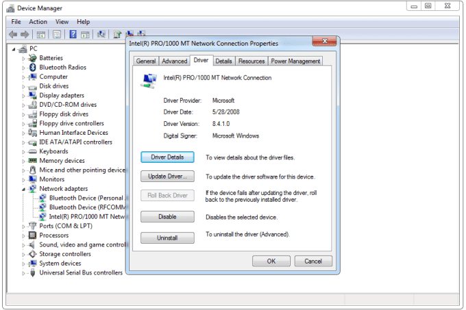 adapter settings windows 7 download