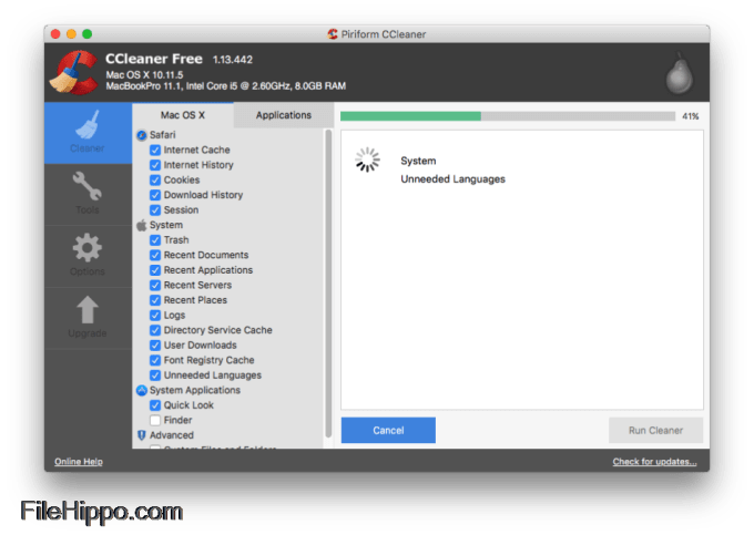 mac cleaner freeware download