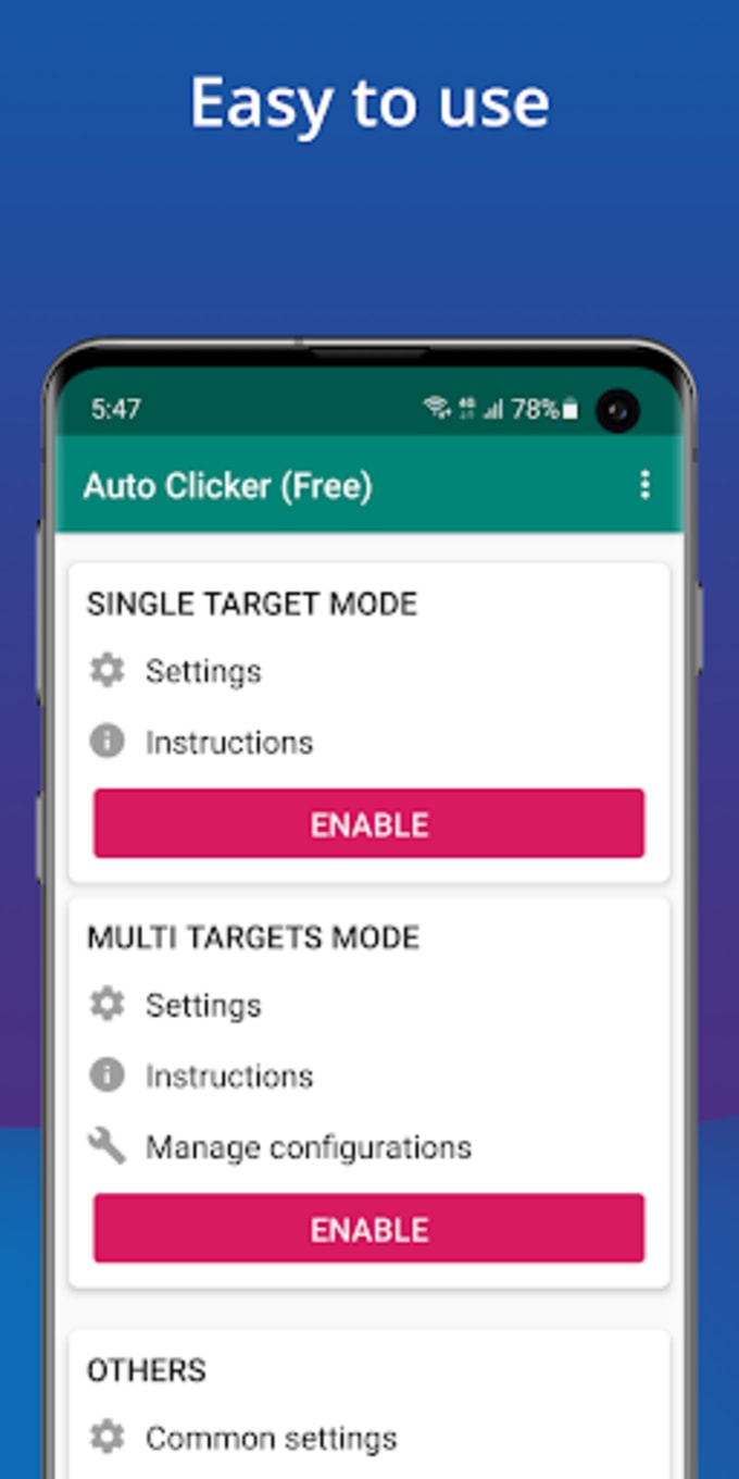 Auto Clicker - Automatic tap for Android - Download the APK from Uptodown