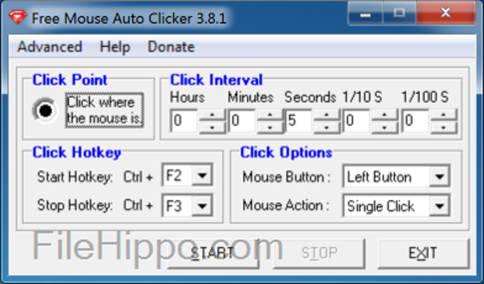 mouse auto clicker