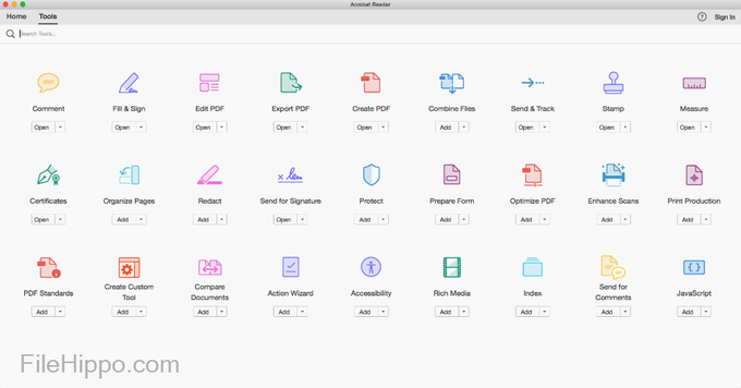 download adobe acrobat reader dc filehippo