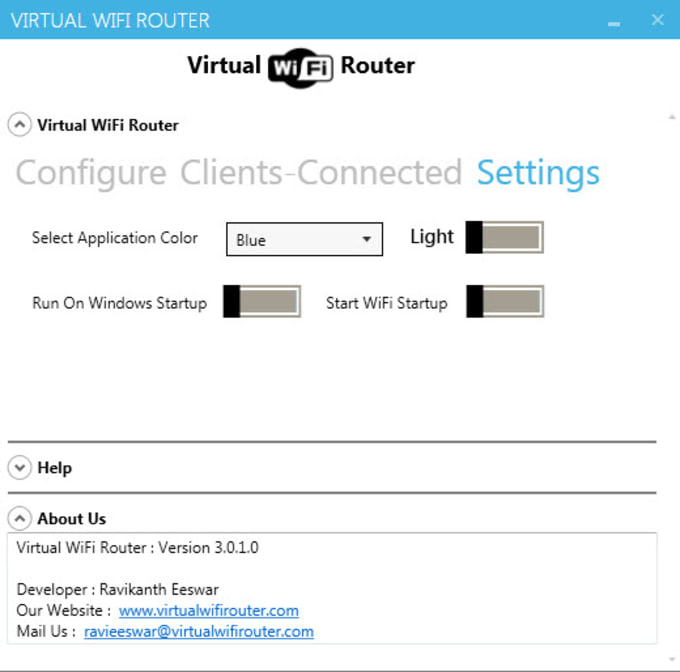 bringe handlingen Fremhævet har taget fejl Download Virtual WiFi Router 3.0.1.2 for Windows - Filehippo.com
