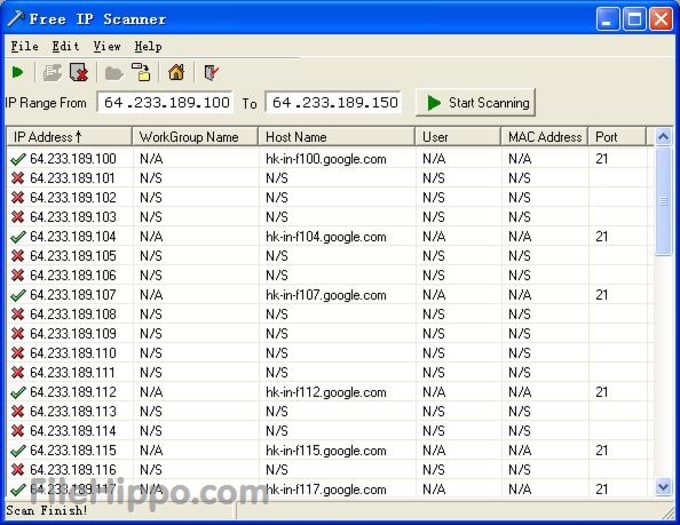 IP Address Scanner - IP Scanner (FREE TRIAL)