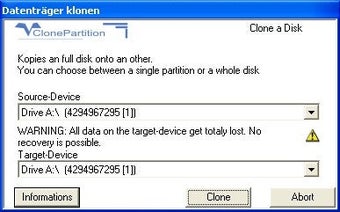 Imagen 0 para ClonePartition