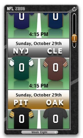 Obraz 0 dla 2006 NFL Widget