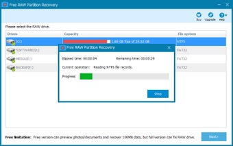 Bild 2 für Free RAW Partition Recove…