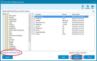 Imagen 3 para Free RAW Partition Recove…