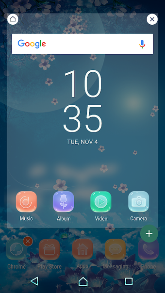 Dream Xperia theme