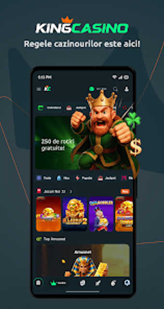 Bild 0 für KingCasino Păcănele  Pari…