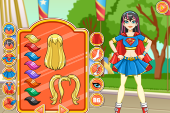 SuperHero Dress Up Fashion Girls