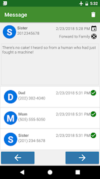 Immagine 8 per Message Forwarder - SMS M…