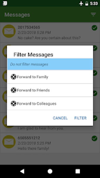 Imagen 15 para Message Forwarder - SMS M…