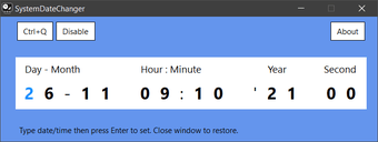 SystemDateChanger