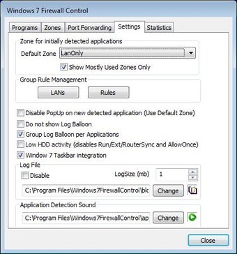 Image 2 pour Windows 7 Firewall Contro…