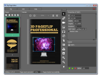 3D PageFlip Professional