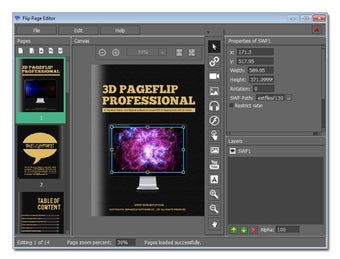 Image 0 for 3D PageFlip Professional