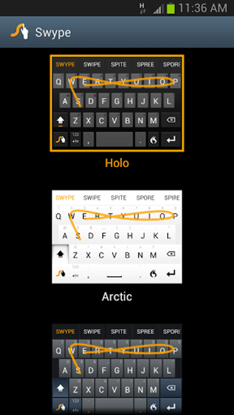 Immagine 9 per Swype Keyboard Trial