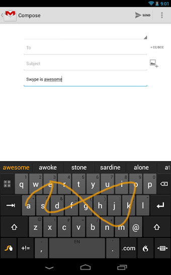 Immagine 1 per Swype Keyboard Trial