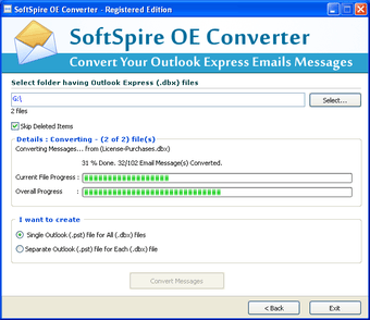 Image 0 pour Software4Help DBX to PST …