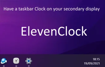 Image 0 pour ElevenClock