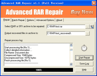 Advanced RAR Repair