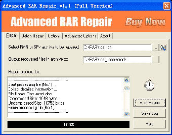 Advanced RAR Repair