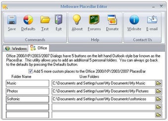 Imagen 0 para Melloware PlacesBar Edito…