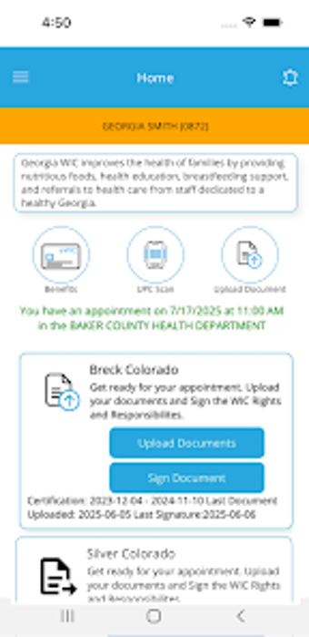 Immagine 0 per Georgia WIC